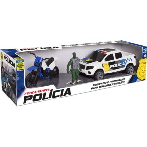 Carrinho Policia Kit Forca Tarefa-093059-71590