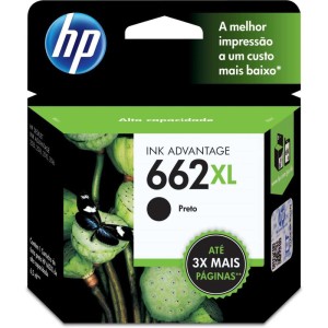 Cartucho Original Hp 662xl Preto Ink Advantage