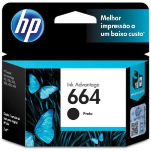 Cartucho Original Hp 664 Preto Ink Advantage