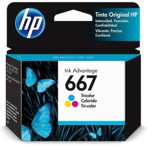 Cartucho Original Hp 667 Colorido Ink Advantage