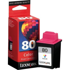 Cartucho Original Lexmark 80 Colorido X125/x83/z82/x63