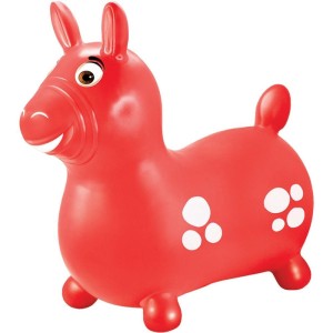 Cavalinho Infantil Vinil Vermelho 52x51cm-097363-22573