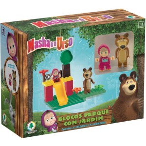 Cenario Tematico (playset) Masha E O Urso Parque Jardim-077754-16223