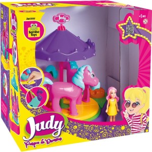 Cenario Tematico (playset) Parque Da Judy Carrossel-093052-52622