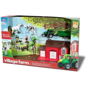 Cenario Tematico (playset) Village Farm-108197-73729