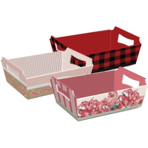 Cesta De Papel Sortida Tam P 18x13x7,5cm-068782-14233