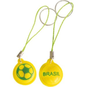 Chaveiro Do Brasil Pingente Bola Emborrac. Sortid-035601-36086