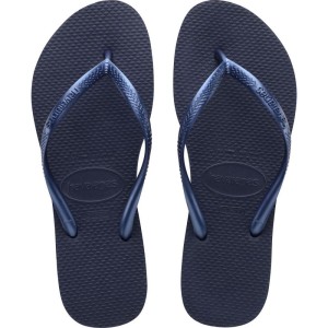 Chinelo Havaianas Feminino Slim 35/6 Marinho-088837-70112