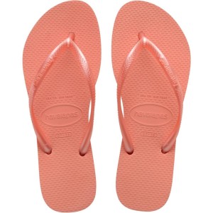 Chinelo Havaianas Feminino Slim 35/6 Rosa Peach-104413-18600