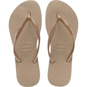 Chinelo Havaianas Feminino Slim 35/6 Rose Gold-082722-15364