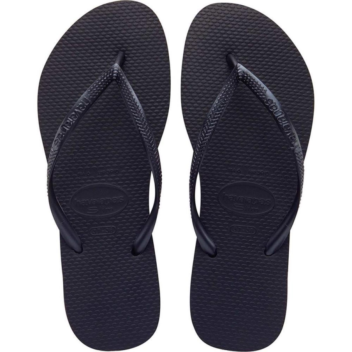 Chinelo Havaianas Feminino Slim 39/0 Preto