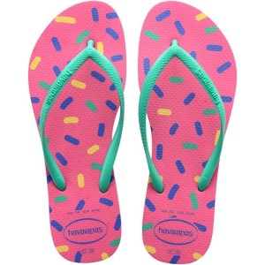 Chinelo Havaianas Feminino Slim Harmony 39/0 Ciber Pink-099678-19378