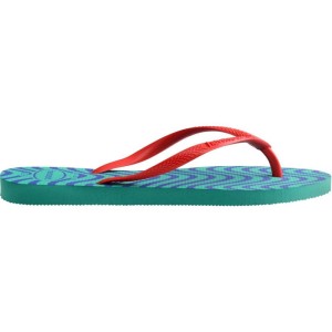 Chinelo Havaianas Feminino Slim Harmony 39/0 Verde Virtua-099675-33715