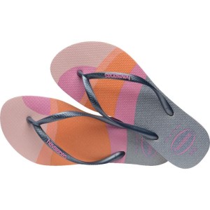 Chinelo Havaianas Feminino Slim Palette Glow 33/4 Marinho-108041-84053