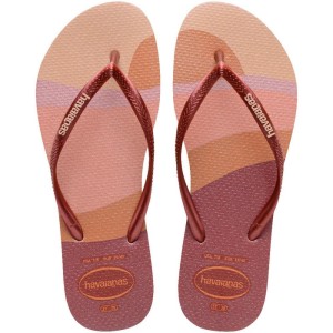 Chinelo Havaianas Feminino Slim Palette Glow 33/4 Rosa-108045-18898