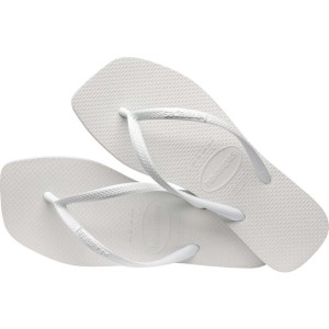 Chinelo Havaianas Feminino Slim Square 35/6 Branco-103207-55598