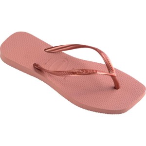 Chinelo Havaianas Feminino Slim Square 35/6 Rosa Crocus-103213-50895