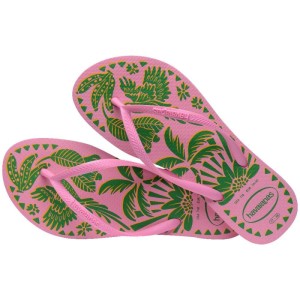 Chinelo Havaianas Feminino Slim Tucano 35/6 Pink-108049-12870