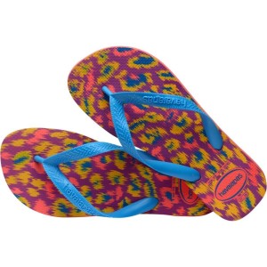 Chinelo Havaianas Feminino Top Animals 35/6 Salmao-095838-17304