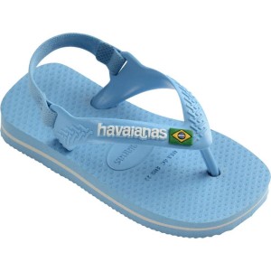 Chinelo Havaianas Infantil Baby Brasil Logo 21 Azul Claro-108093-21595