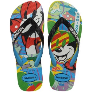 Chinelo Havaianas Licenciado Disney Stylish 39/0 Branco-091037-45075