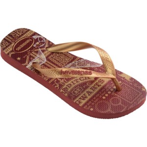 Chinelo Havaianas Licenciado Harry Potter 37/8 Mogno-108079-38811