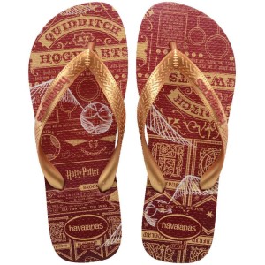 Chinelo Havaianas Licenciado Harry Potter 37/8 Mogno-108079-83387