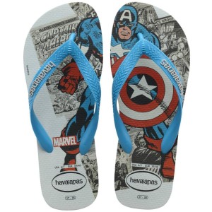 Chinelo Havaianas Licenciado Marvel Classics 37/8 Turquesa-090973-47480