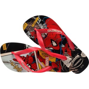 Chinelo Havaianas Licenciado Marvel Classics 39/0 Bege Palh-093372-12764