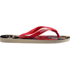 Chinelo Havaianas Licenciado Marvel Classics 39/0 Bege Palh-093372-51854