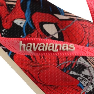 Chinelo Havaianas Licenciado Marvel Classics 39/0 Bege Palh-093372-86760