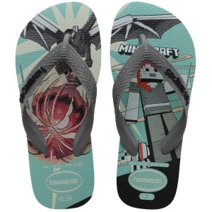 Chinelo Havaianas Licenciado Minecraft 39/0 Azul-090871-46497