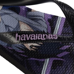 Chinelo Havaianas Licenciado Naruto 35/6 Preto-095752-76755