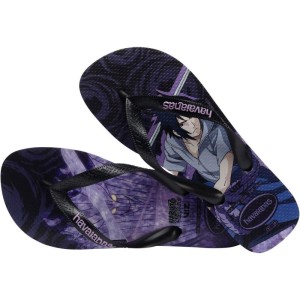 Chinelo Havaianas Licenciado Naruto 35/6 Preto-095752-95066