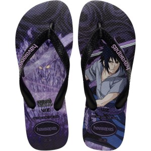 Chinelo Havaianas Licenciado Naruto 37/8 Preto-095753-21370