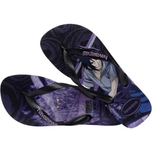 Chinelo Havaianas Licenciado Naruto 37/8 Preto-095753-81461