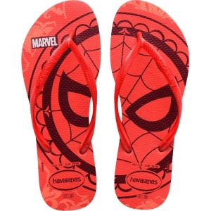 Chinelo Havaianas Licenciado Slim Marvel 37/8 Salmao-099704-21751