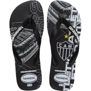 Chinelo Havaianas Licenciado Top Atletico Mg 35/6 Preto-101141-27546