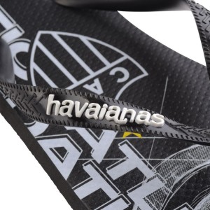 Chinelo Havaianas Licenciado Top Atletico Mg 35/6 Preto-101141-45257