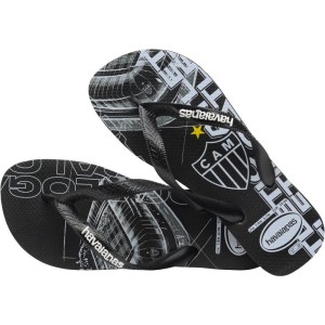 Chinelo Havaianas Licenciado Top Atletico Mg 35/6 Preto-101141-98294