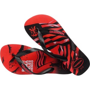 Chinelo Havaianas Licenciado Top Flamengo 37/8 Preto-093269-14807