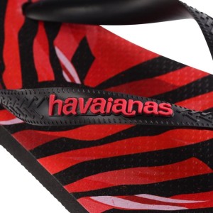 Chinelo Havaianas Licenciado Top Flamengo 37/8 Preto-093269-37946