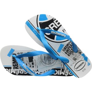 Chinelo Havaianas Licenciado Top Gremio 43/4 Branco-101155-11256