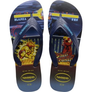 Chinelo Havaianas Licenciado Top Max Street Fighter 37/8 Ma-082982-14225