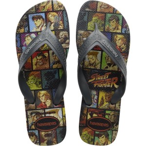 Chinelo Havaianas Licenciado Top Max Street Fighter 39/0 Cz-082987-47067