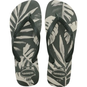 Chinelo Havaianas Masculino Aloha 37/8 Verde Oliva-104333-33921