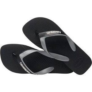 Chinelo Havaianas Masculino Dual 43/4 Preto/cinza Aco-095807-16745