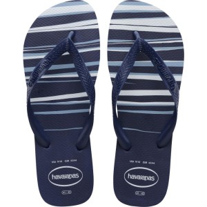 Chinelo Havaianas Masculino Top Basic 37/8 Marinho/branco-104395-59946