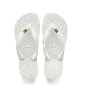 Chinelo Havaianas Unissex Brasil 33/4 Branco-087783-18046