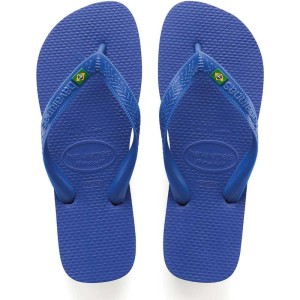 Chinelo Havaianas Unissex Brasil 45/6 Azul Naval-065775-54016